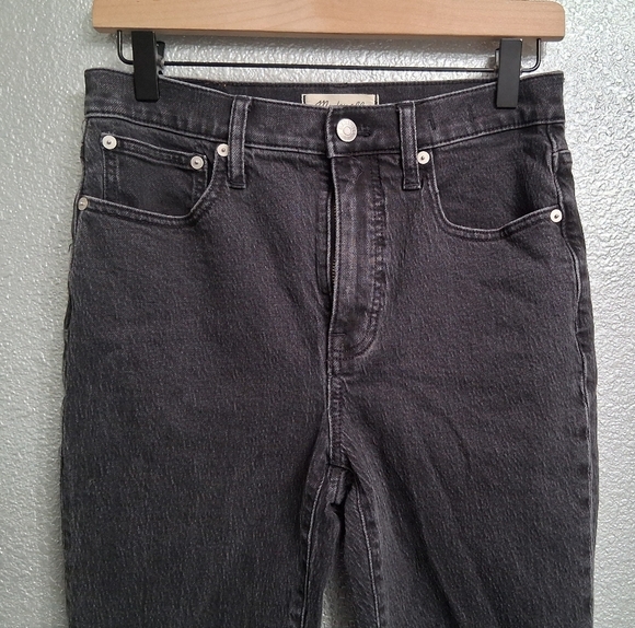 Madewell Tall Slim Demi-Boot Jeans in Lunar Wash Size 26T - Picture 5 of 12